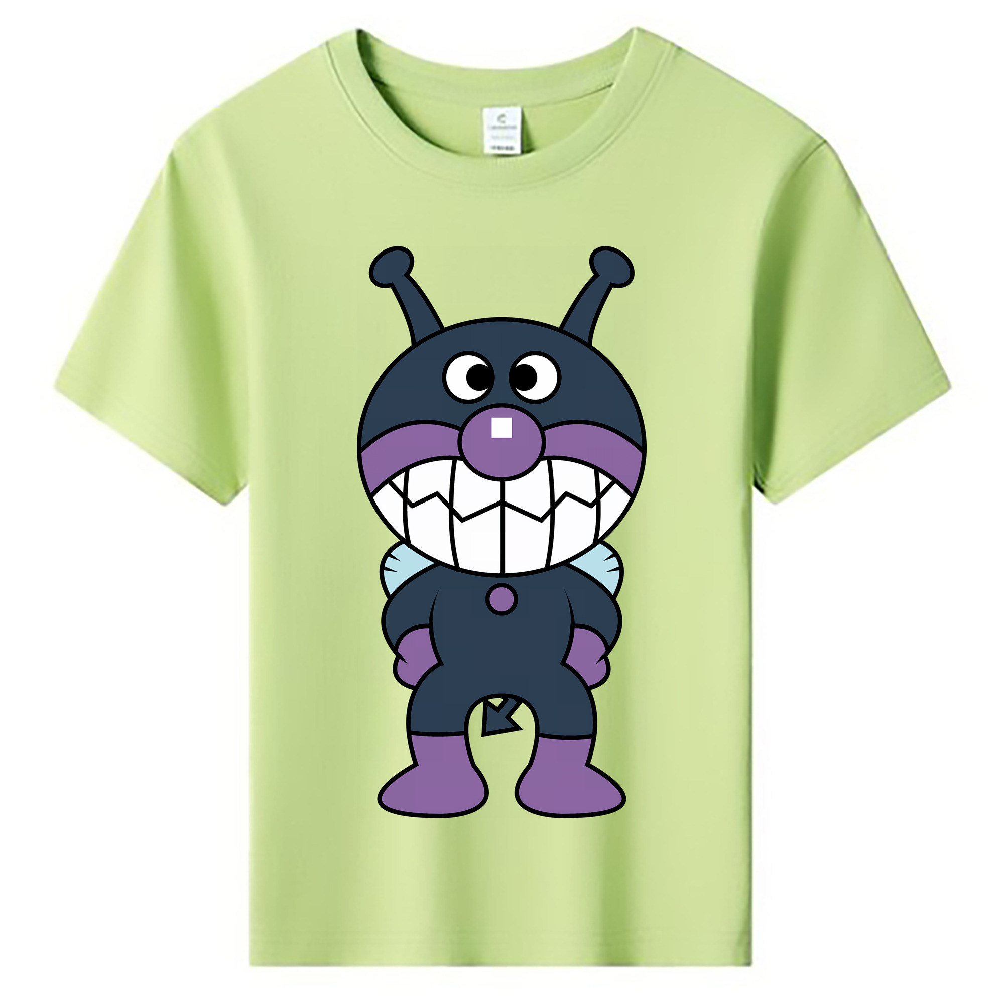 （画像用） アンパンマン Anpanman 綿100％キッズTシャツ（フロントプリント）